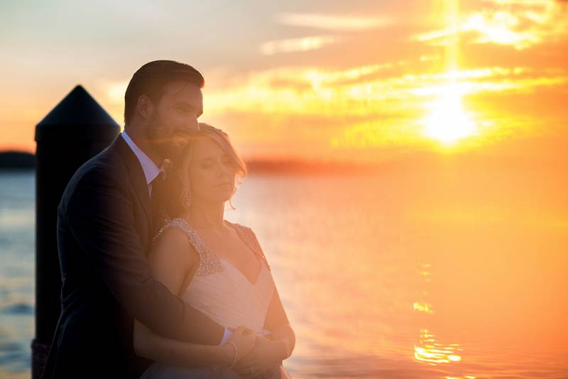 Moody Bohemian City Chic Wedding On The Water | Chelsea & Michael