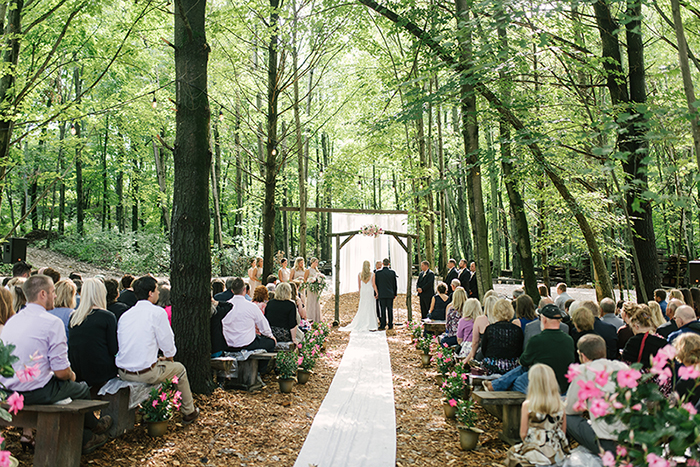 A Classic & Romantic Wedding In The Woods | Keara + Kevin