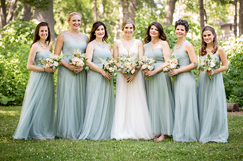 Whimsical Sea Glass + Blush Wedding | John + Stephanie