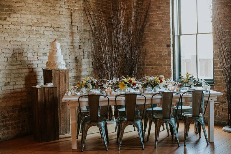Wedding Scape | Urban Rendezvous In A Historic Tobacco Warehouse
