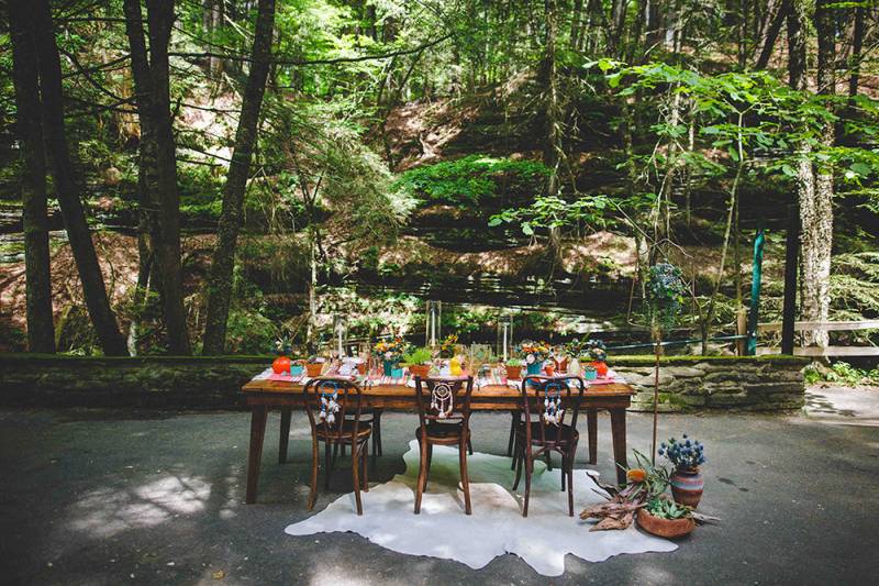 Wedding Scape | Native Romance Nestled Among The Hidden Glen Of Cold Water Canyon
