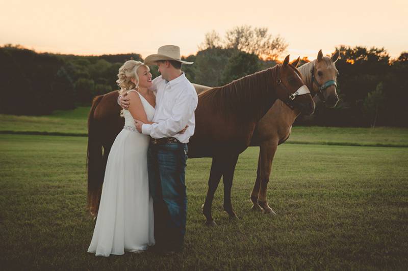 A Country Western Love Story | Morgan + Terrence