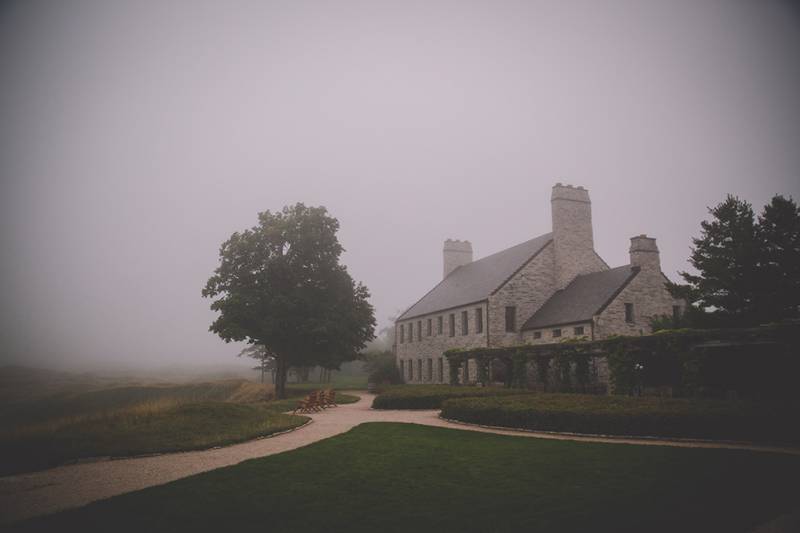 Irish Barn Wedding In The Fog At Whistling Straits | Stacy + Robert