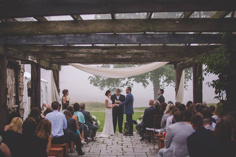 outdoor ceremony