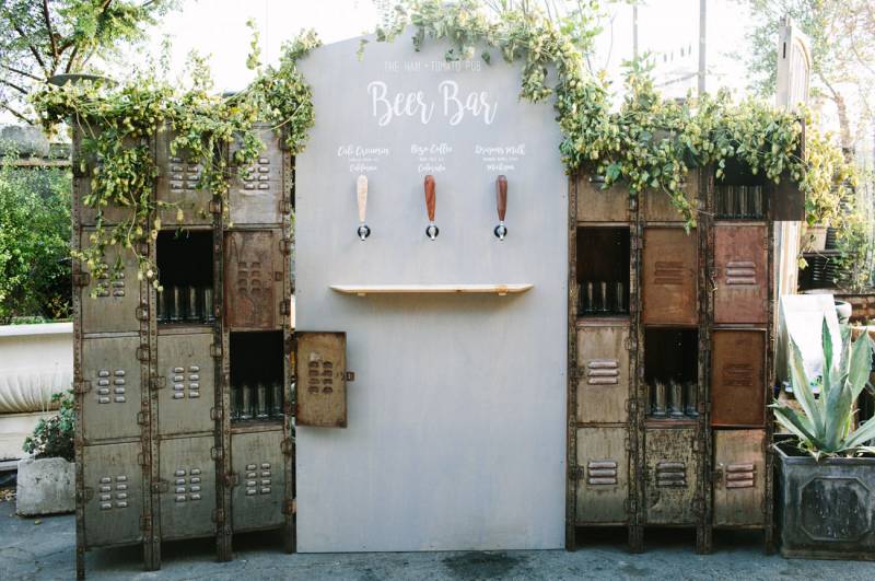 6 creative drink stations at your cocktail hour during your wedding