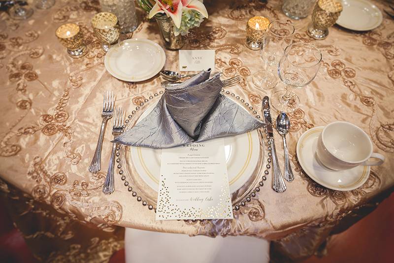 Whimsical Wedding Inspiration With Stunning Shades Of Dusty Blue, Peach + Blush