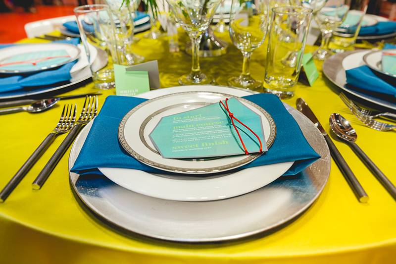 Colorful Modern Geometric Wedding Inspiration