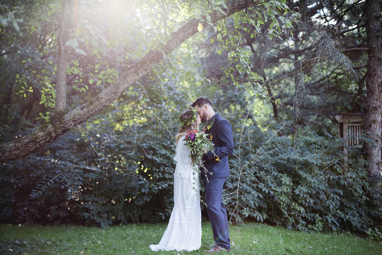 boho wedding dress, boho bridal dress