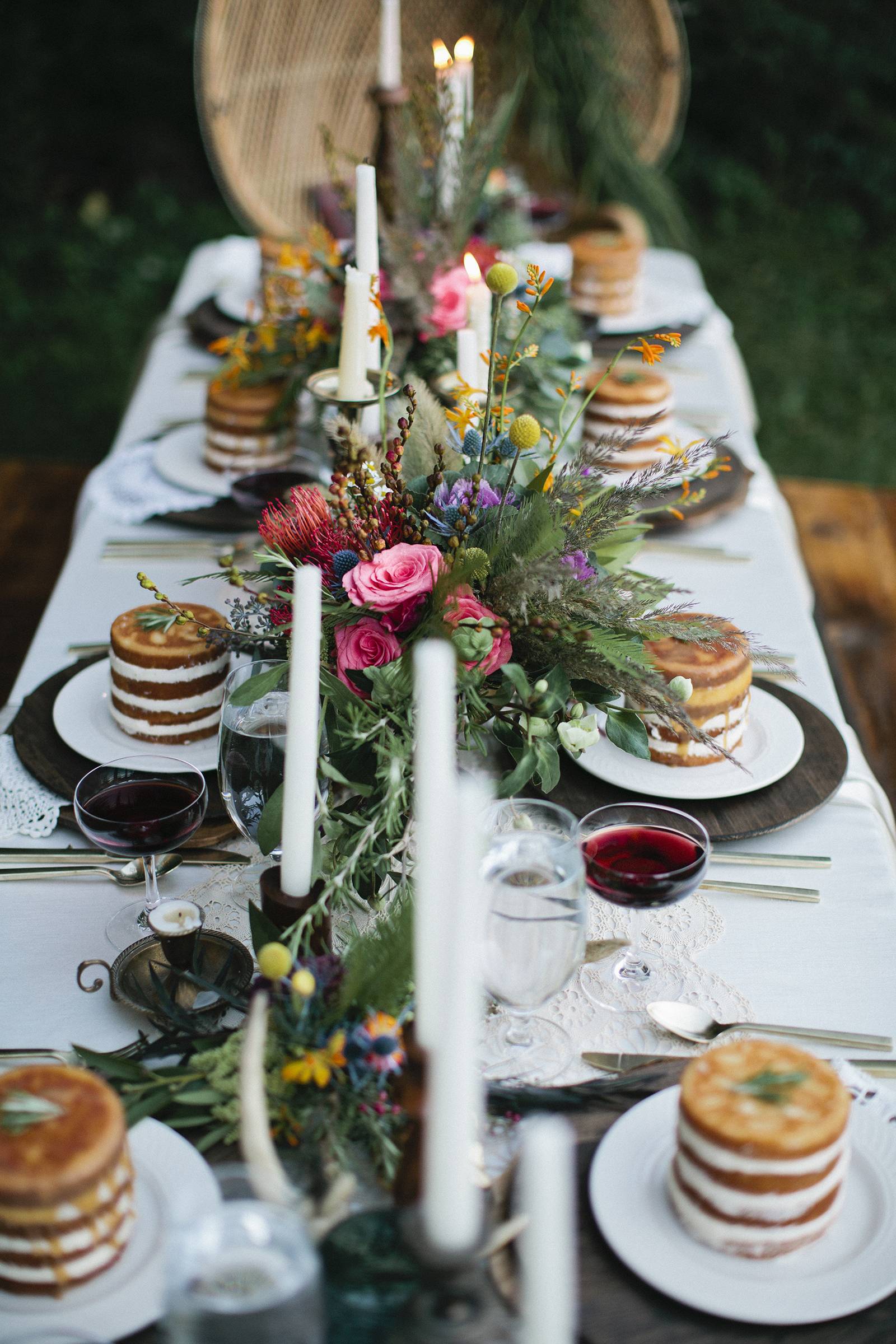 boho wedding inspiration, boho wedding decor, bohemian wedding, outdoor wedding, backyard wedding