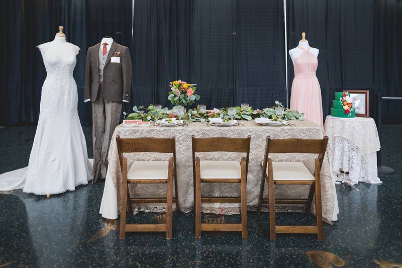 vintage garden wedding tablescape decor ideas