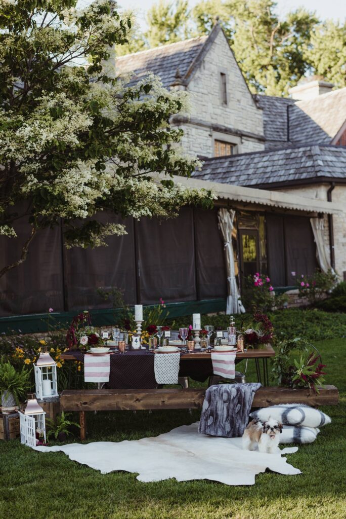 CHIC AND COZY FALL WEDDING INSPIRATION SCAPE