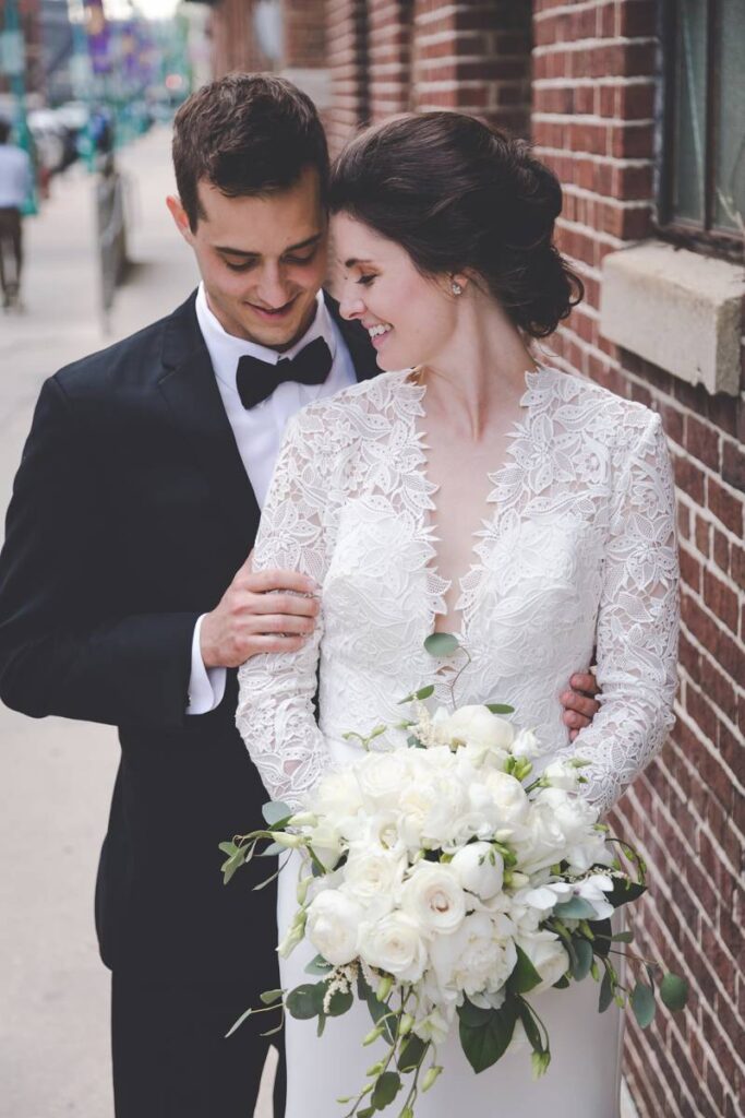A CLASSIC ALL-WHITE AND SILVER WEDDING AT THE BLACK SWAN | MAIRIN + ROBBY