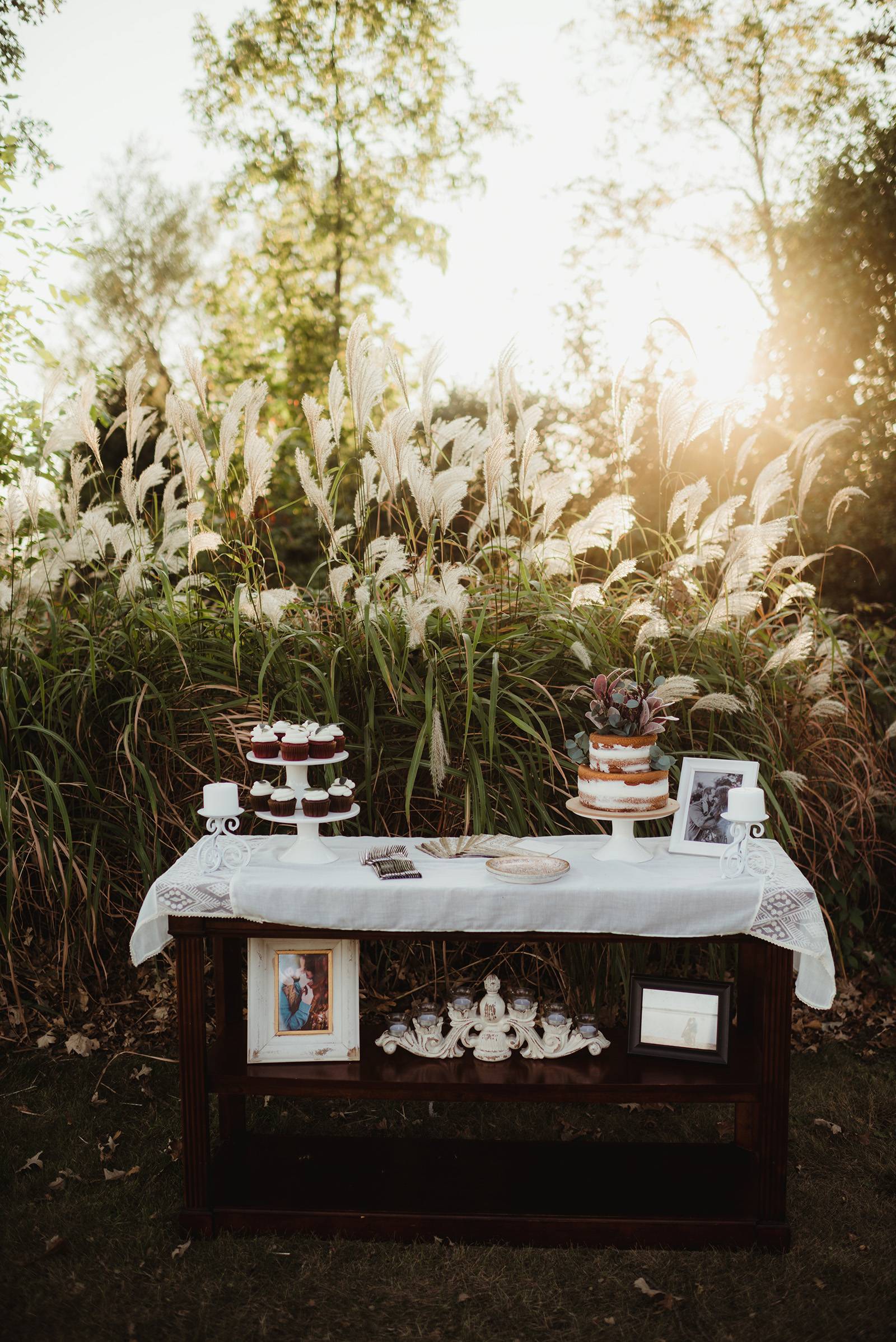 cake sweets dessert station table bar