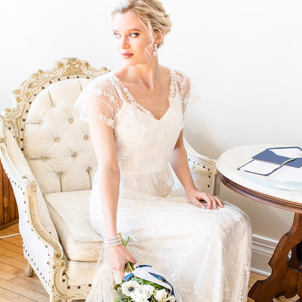 ETHEREAL BEAUTIFUL BLUES WEDDING INSPIRATION SHOOT