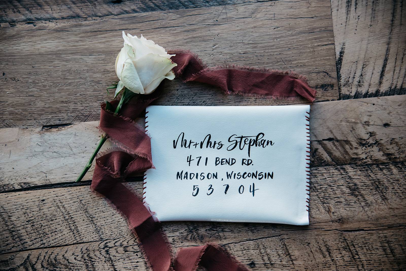 calligraphy wedding envelopes