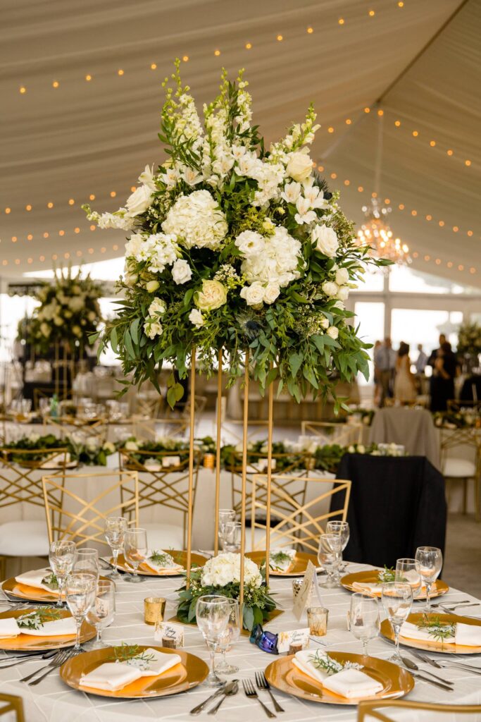 AN ELEGANT TENTED SUMMERTIME WEDDING SOIREE AT BISHOPS BAY COUNTRY CLUB | RENEE + LEWIS