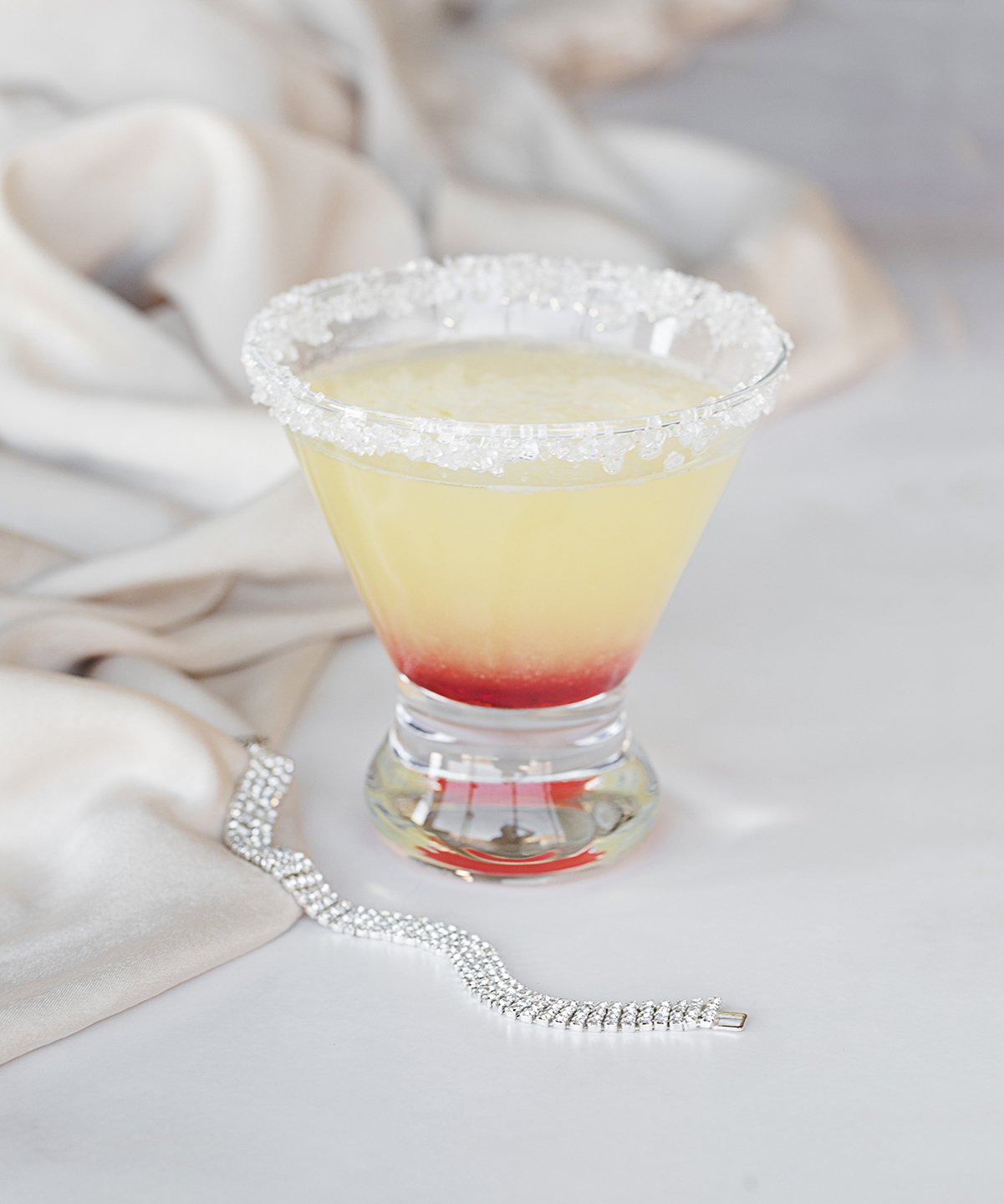 wedding cake martini, spring drink