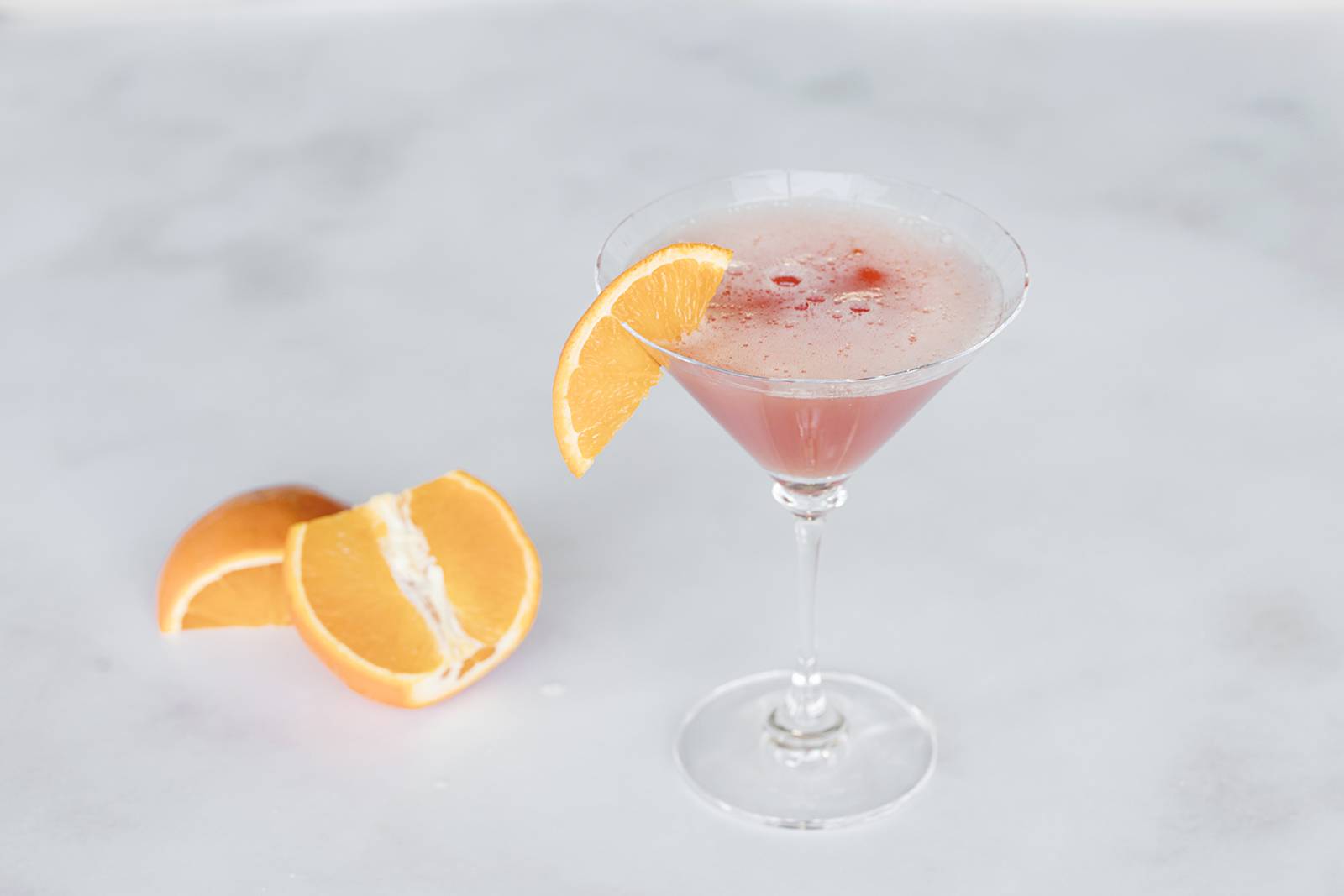 heart & soul martini, spring drink