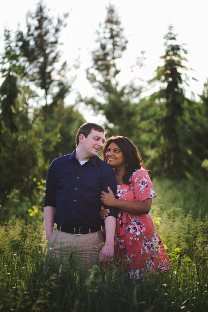 SOFT + WHIMSICAL SUNLIT ENGAGEMENT SESSION | ADITI+NICK