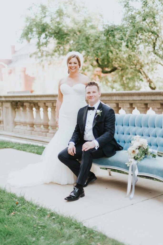 STATELY REAL SUMMER WEDDING AT THE WISCONSIN HISTORICAL SOCIETY | BRITA + FRED