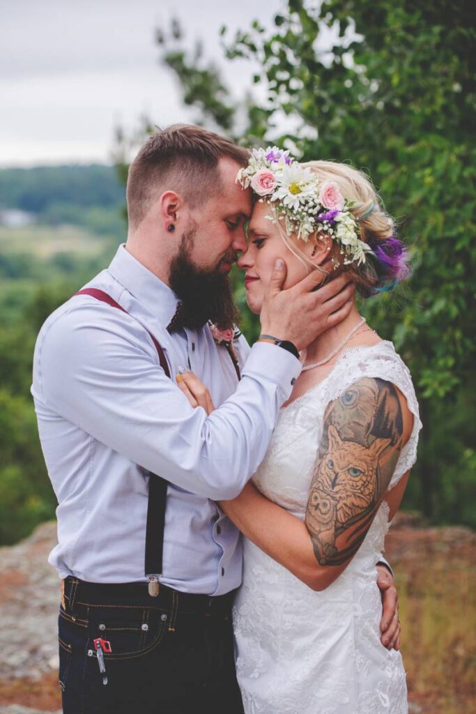 EARTHY, BOHO REAL WISCONSIN COUNTRY WEDDING | ALI + JAKE