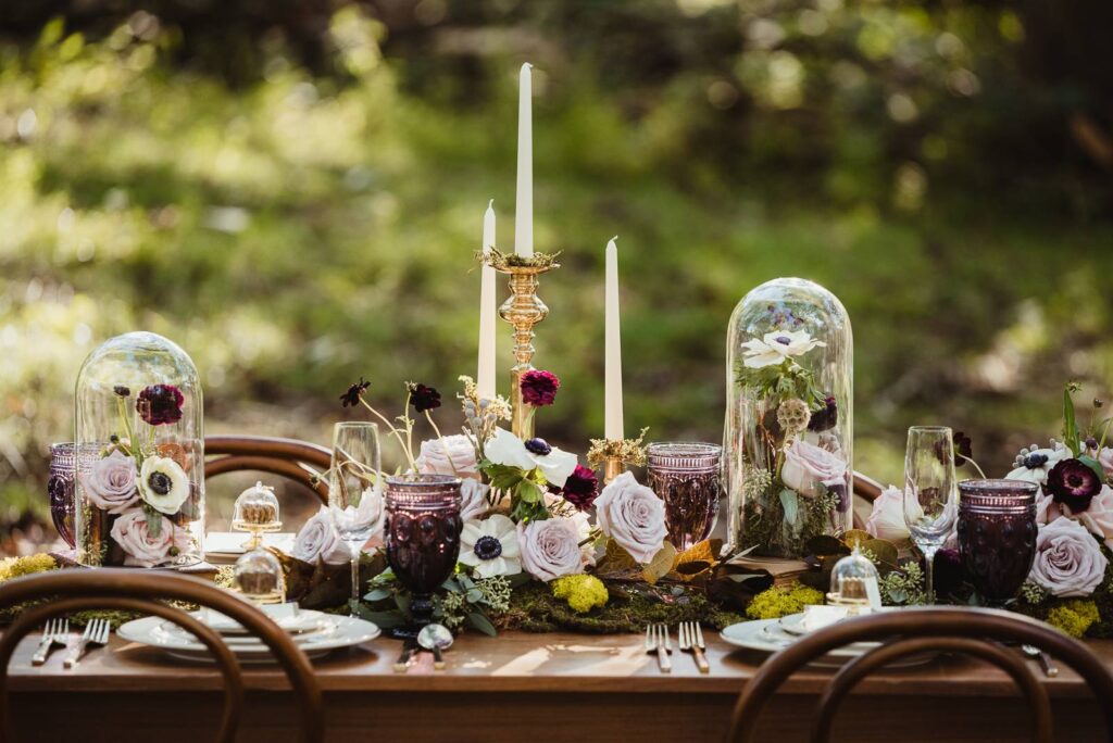 ENCHANTED FOREST FAIRYTALE WEDDING SCAPE AT THE FIELDS RESERVE | MADISON WEDDING INSPIRATION