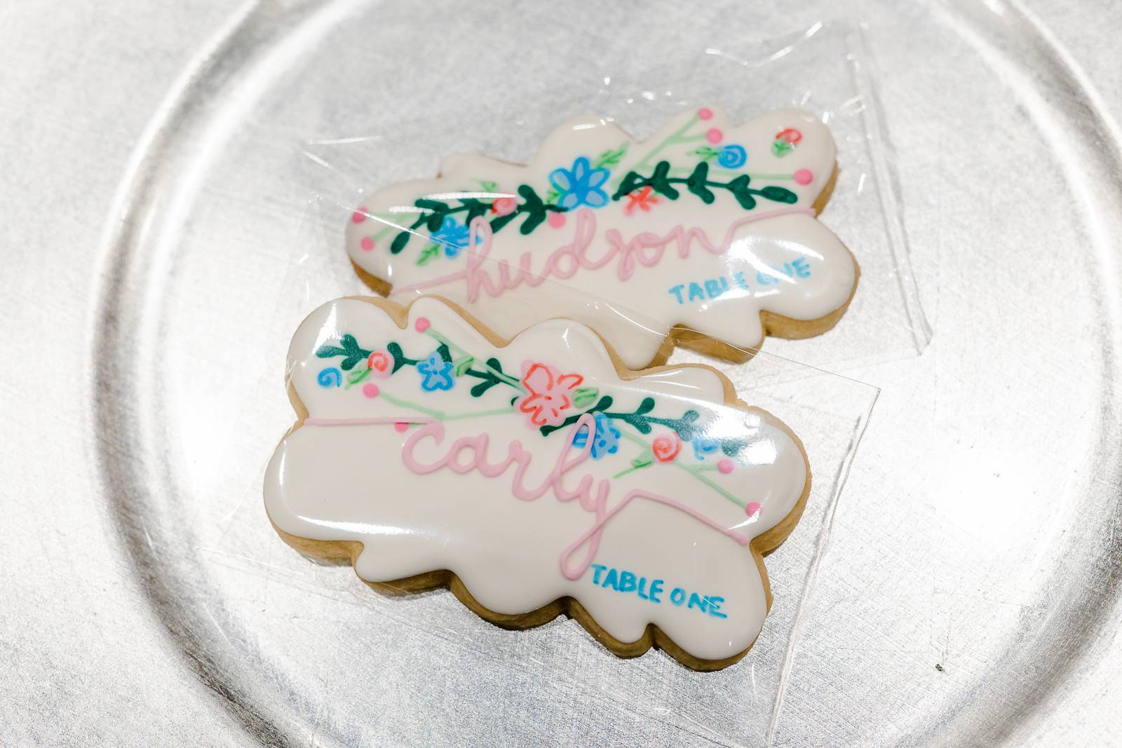 Bridgerton Cookie Name Place Card