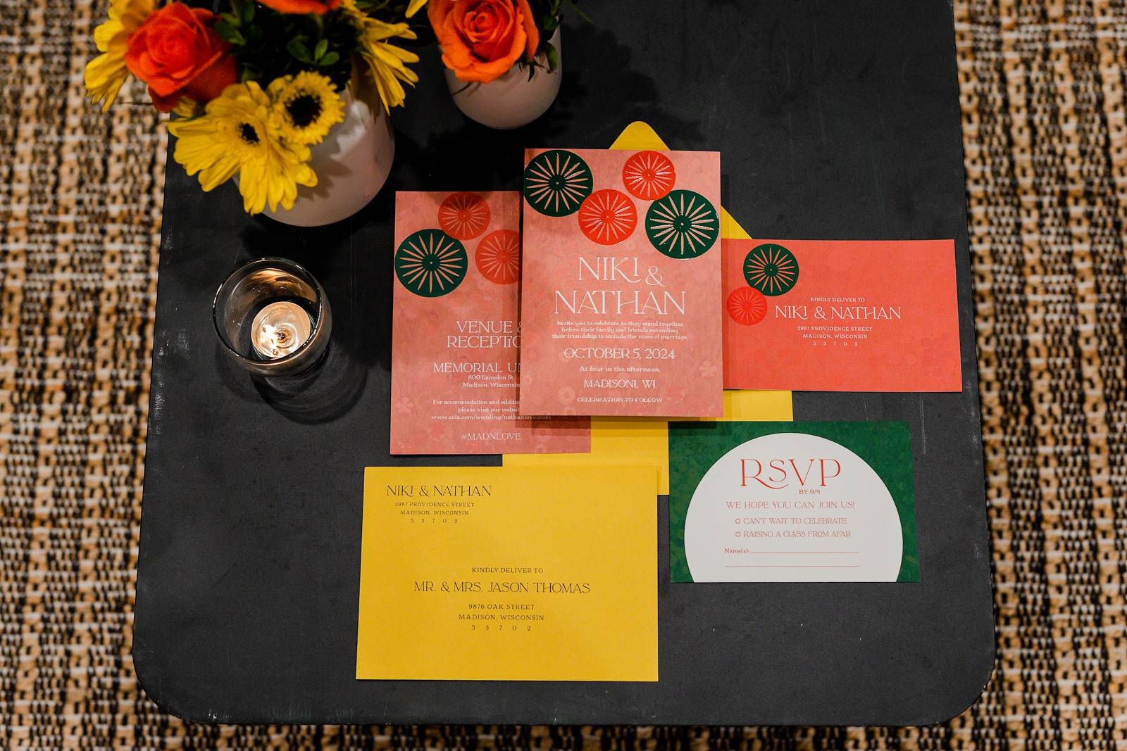 Madison Wisconsin Themed Stationery