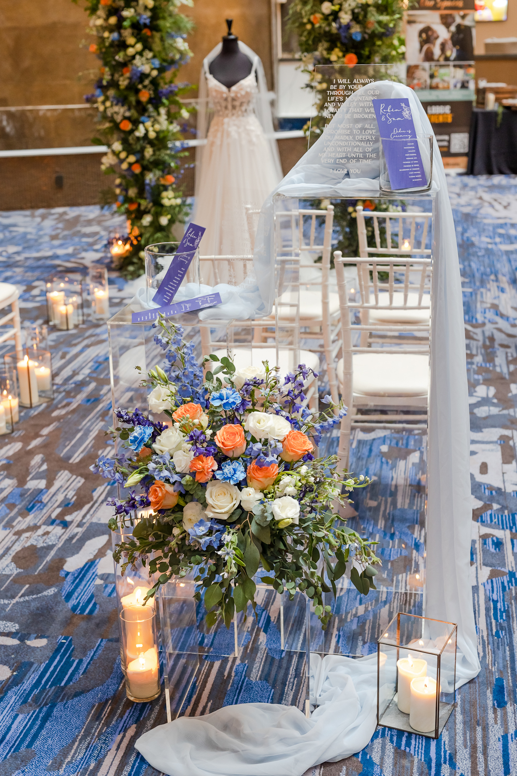 Whimsical Elegant Wedding decor