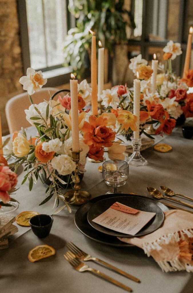 COLORFUL LUSH SPRING GARDEN INSPIRED STYLED SHOOT WITH VINTAGE VIBES AT ELLSWORTH BLOCK