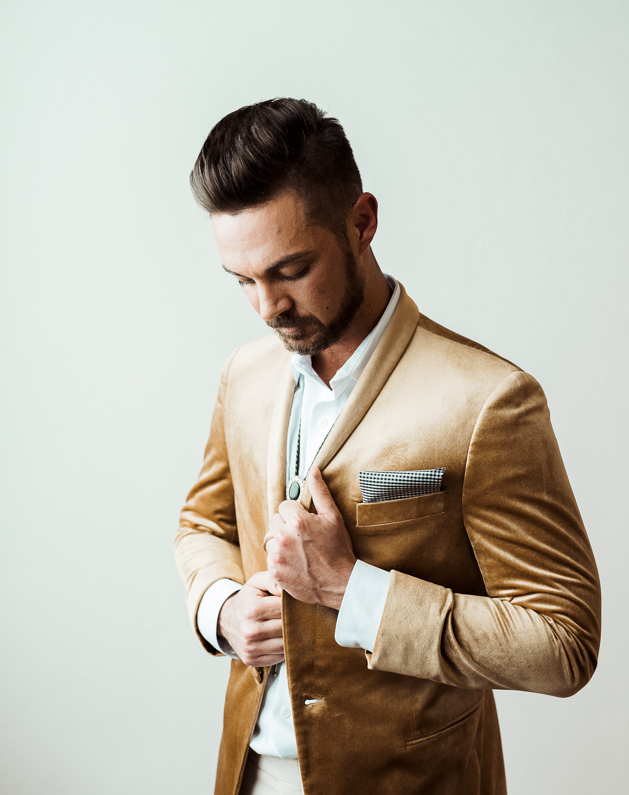 Western Boho Groom's Attire