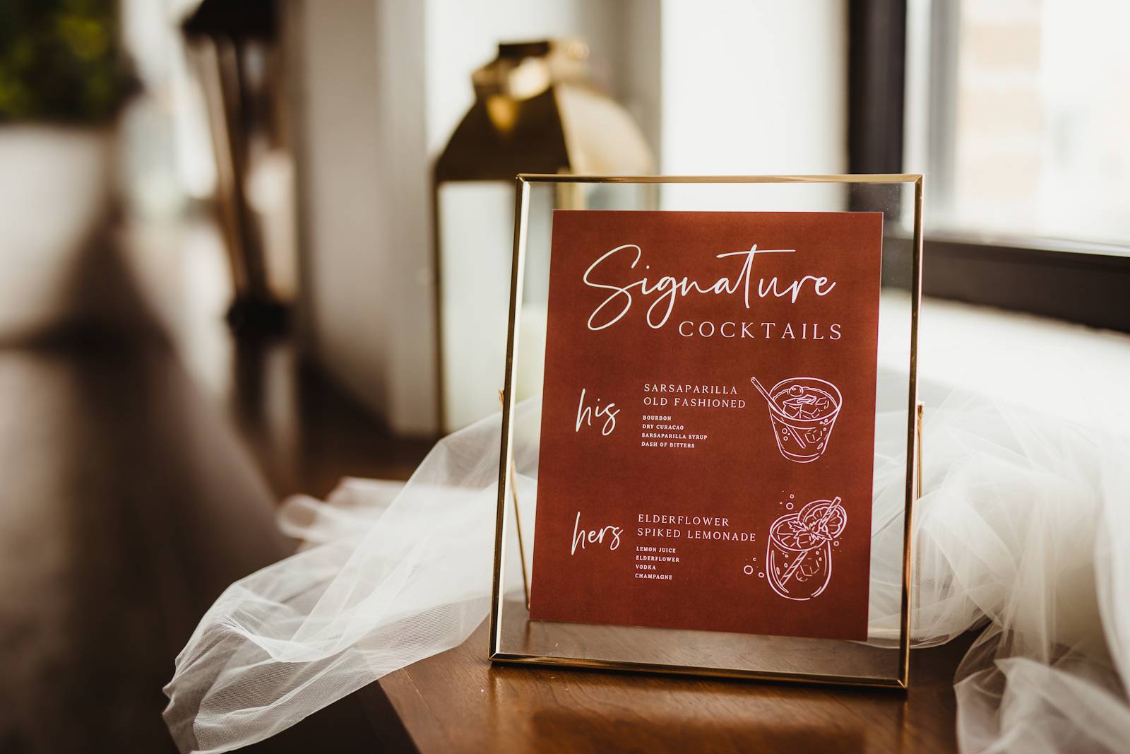 Signature Cocktails Sign