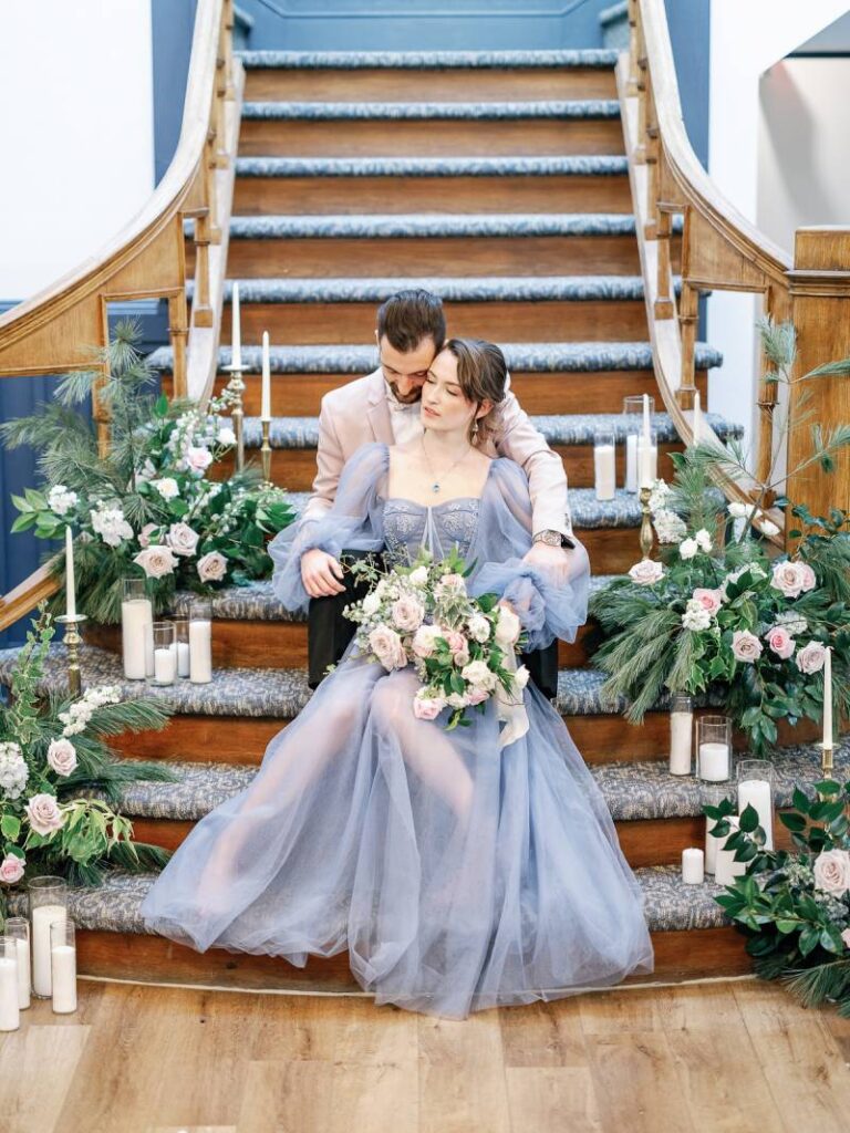 VINTAGE MEETS MODERN ROMANTIC FAIRYTALE WINTER WEDDING STYLED SHOOT AT ELLSWORTH BLOCK