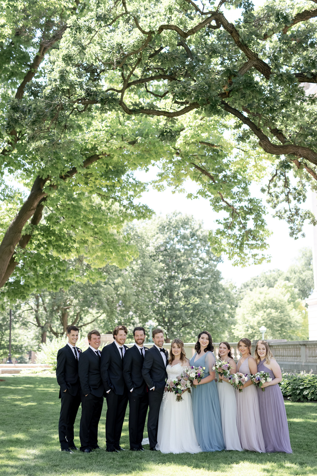 Soft Romantic Wedding Party Palette