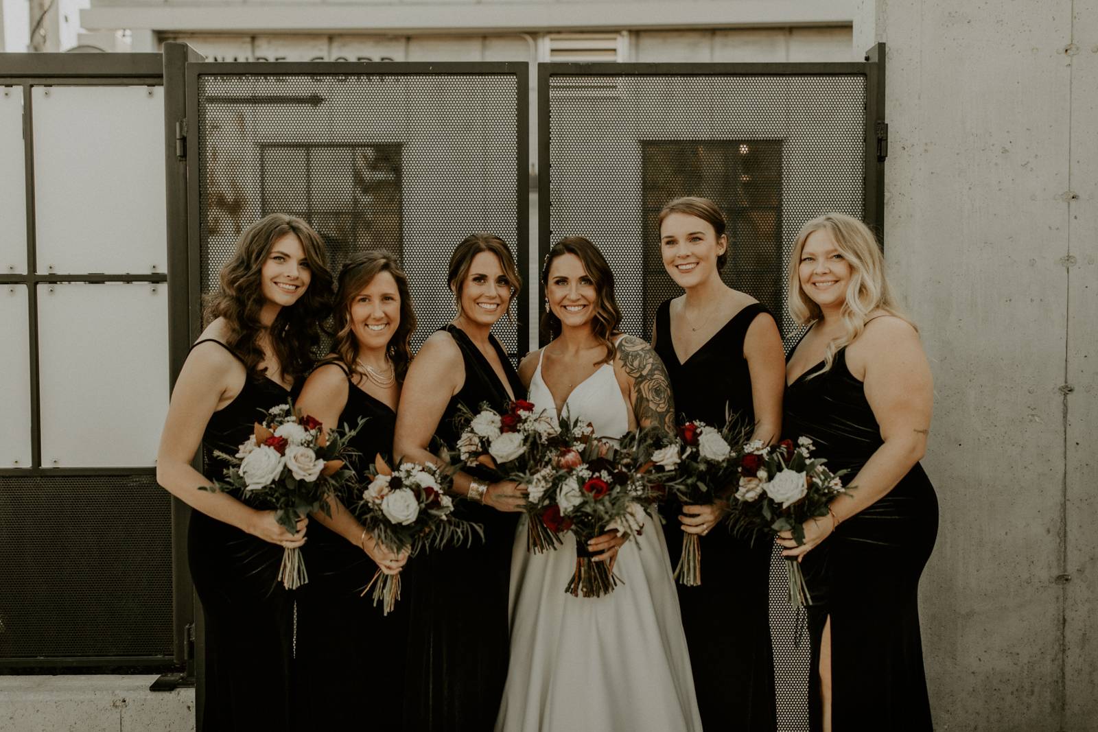 Black Bridesmaid Dresses