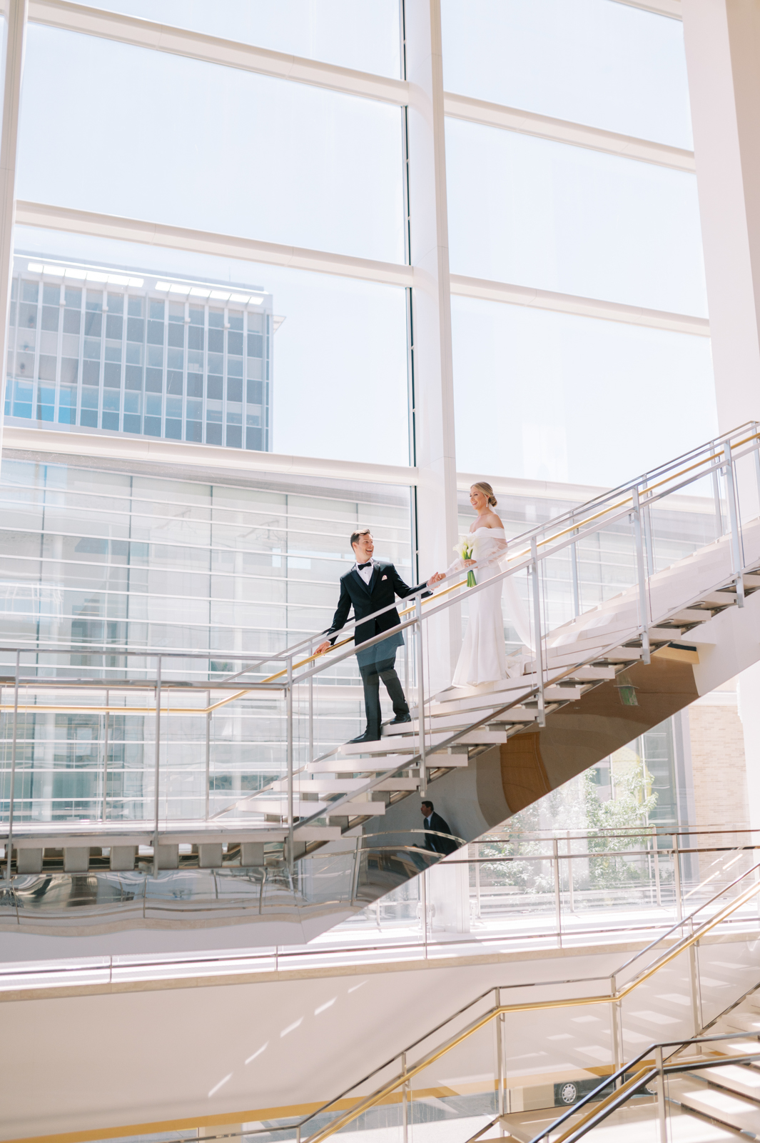 Modern Timeless Elegant Wedding Couple