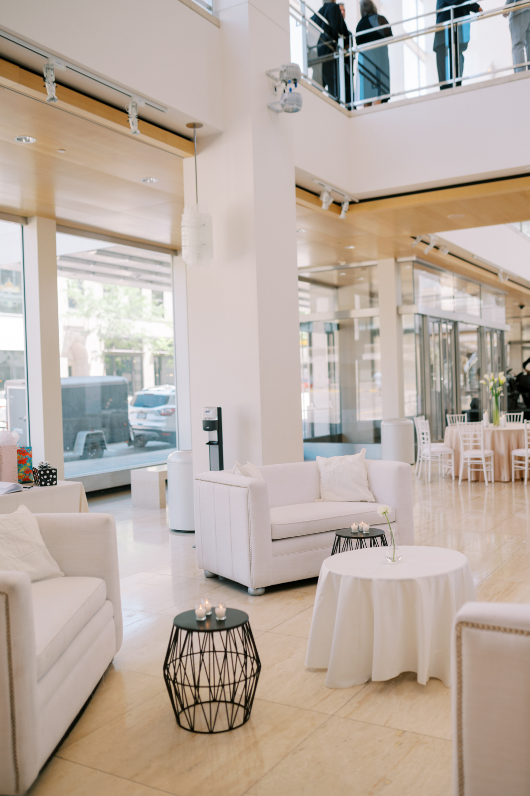 Modern Reception Lounge Area