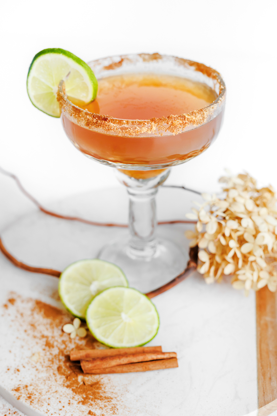 Apple Cider Margarita Mocktail