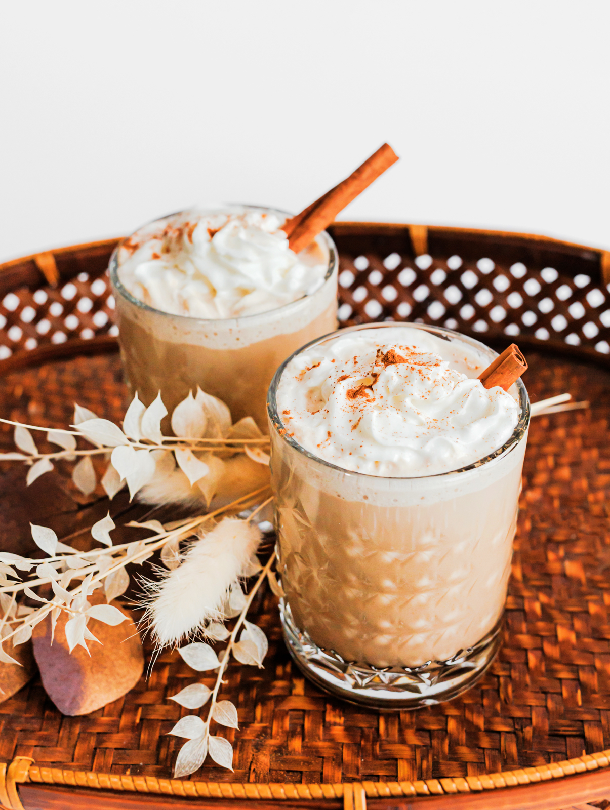 Iced Maple Cinnamon Chai Mocktail