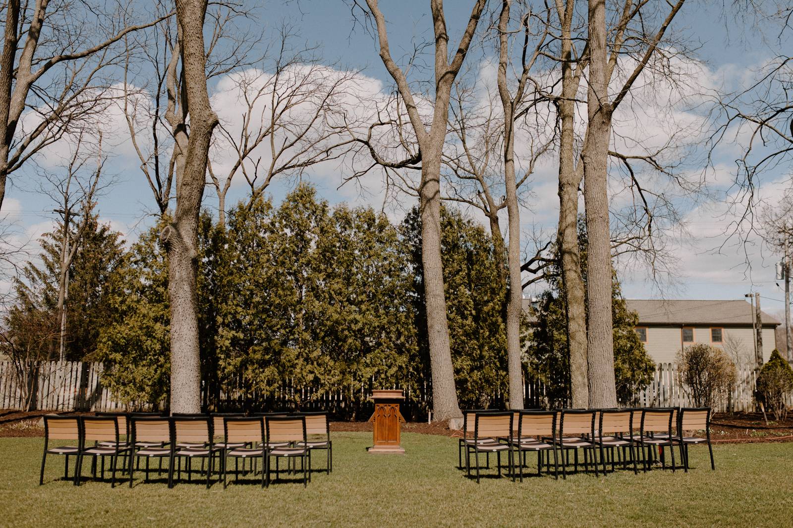 Intimate Outdoor Ceremony