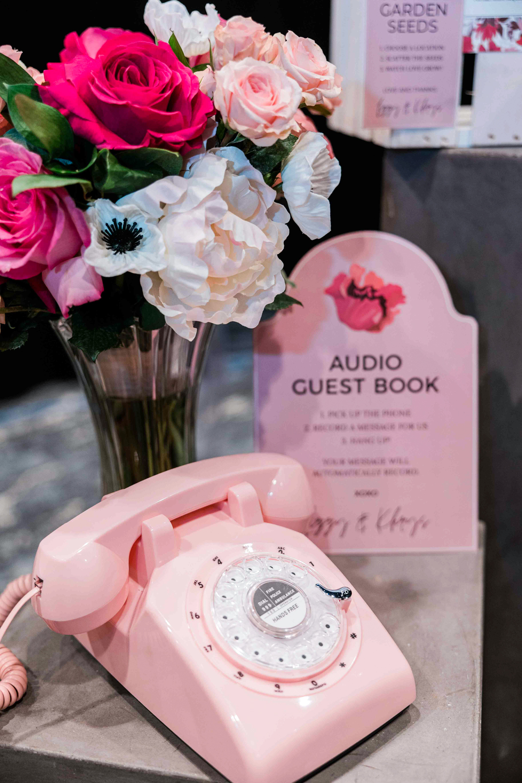 Fun Modern Audio Guest Book