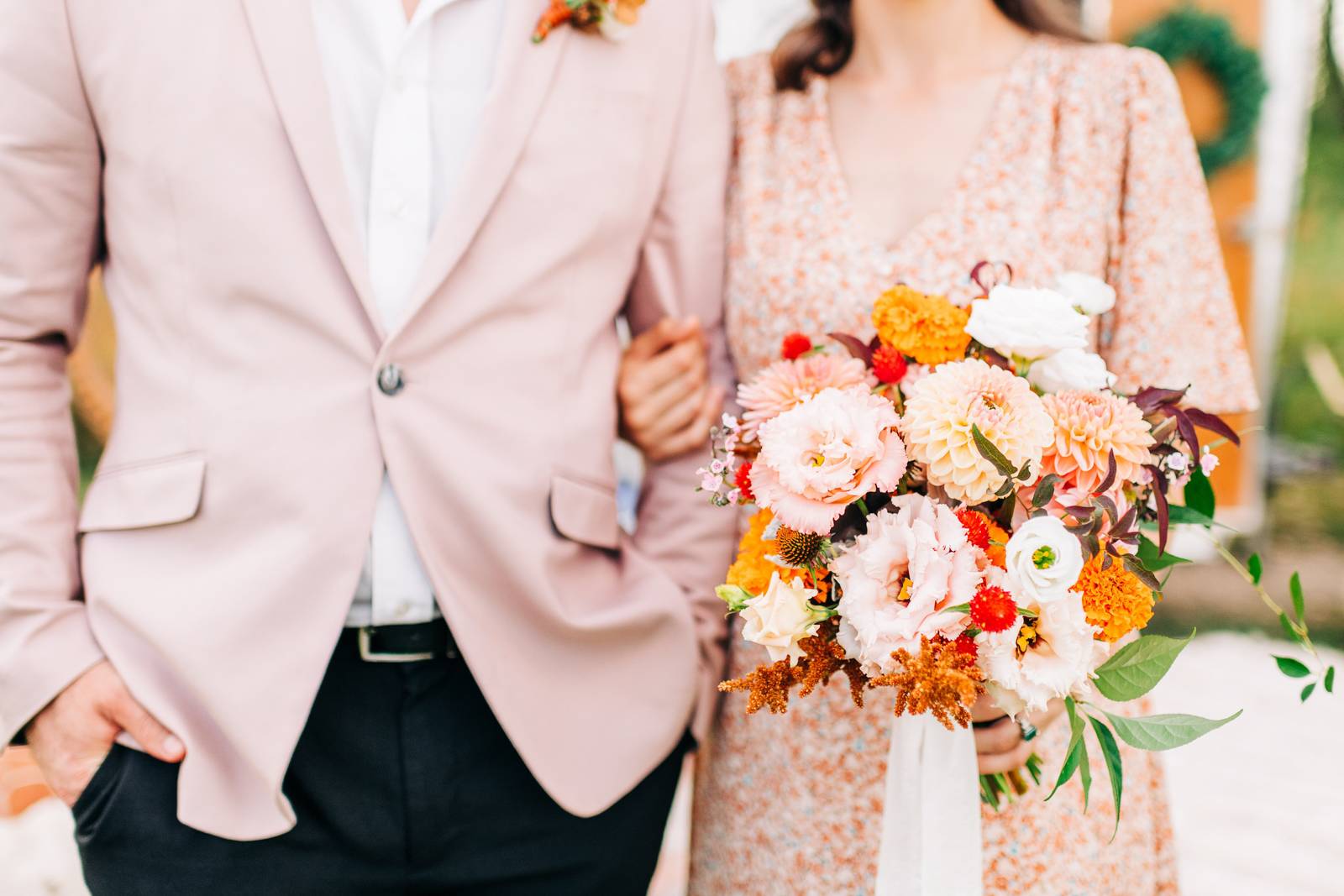 Modern Chic Wedding Bouquet