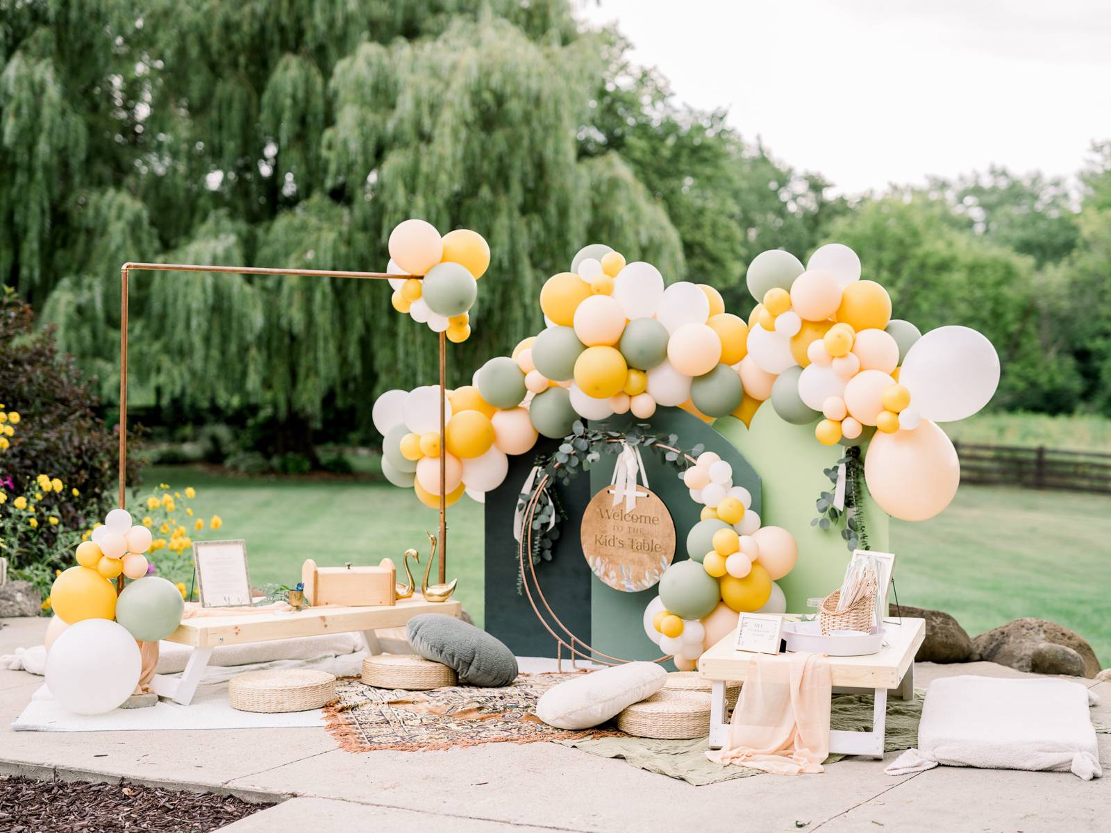 Fun Kids Reception Table