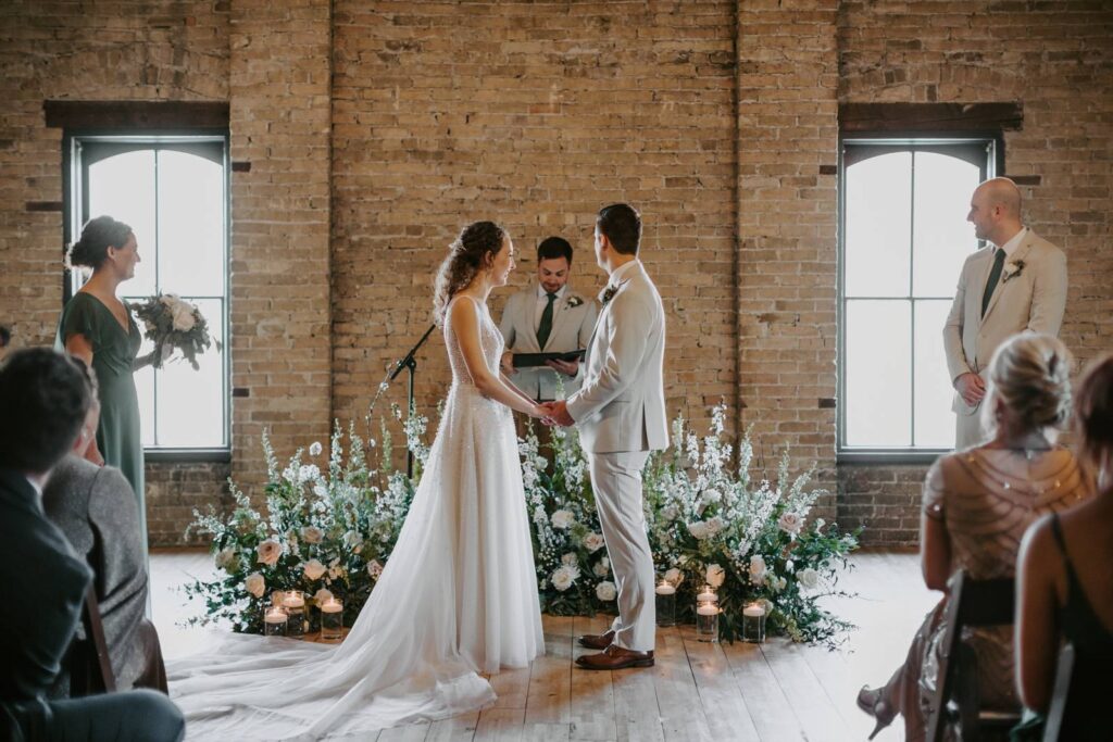 A HEARTFELT + ROMANTIC FLORAL-FOCUSED WEDDING AT THE LAGERET IN STOUGHTON WITH A COZY GREEN + BLUSH PALETTE