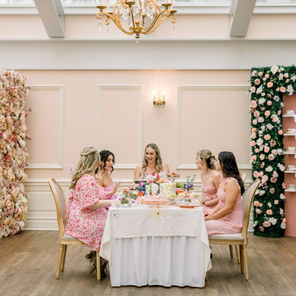 POSH PETALS + TEA BRIDAL SHOWER INSPIRATION AT THE MADISON CLUB