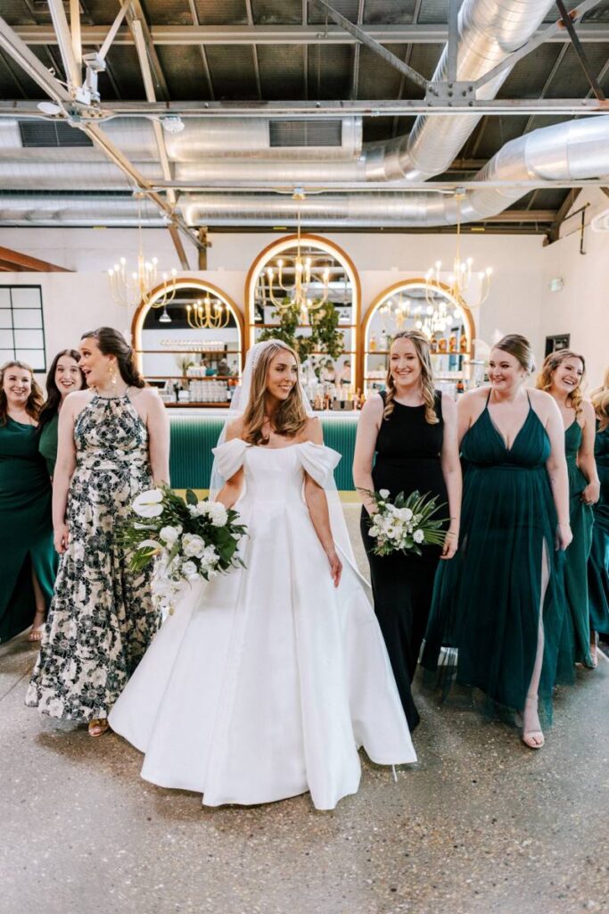 A DAY IN PARADISE: TROPICAL-INSPIRED DETAILS SHINE AT NICOLE + KEVIN'S CLEAN + MODERN WEDDING AT THE TINSMITH IN MADISON, WISCONSIN