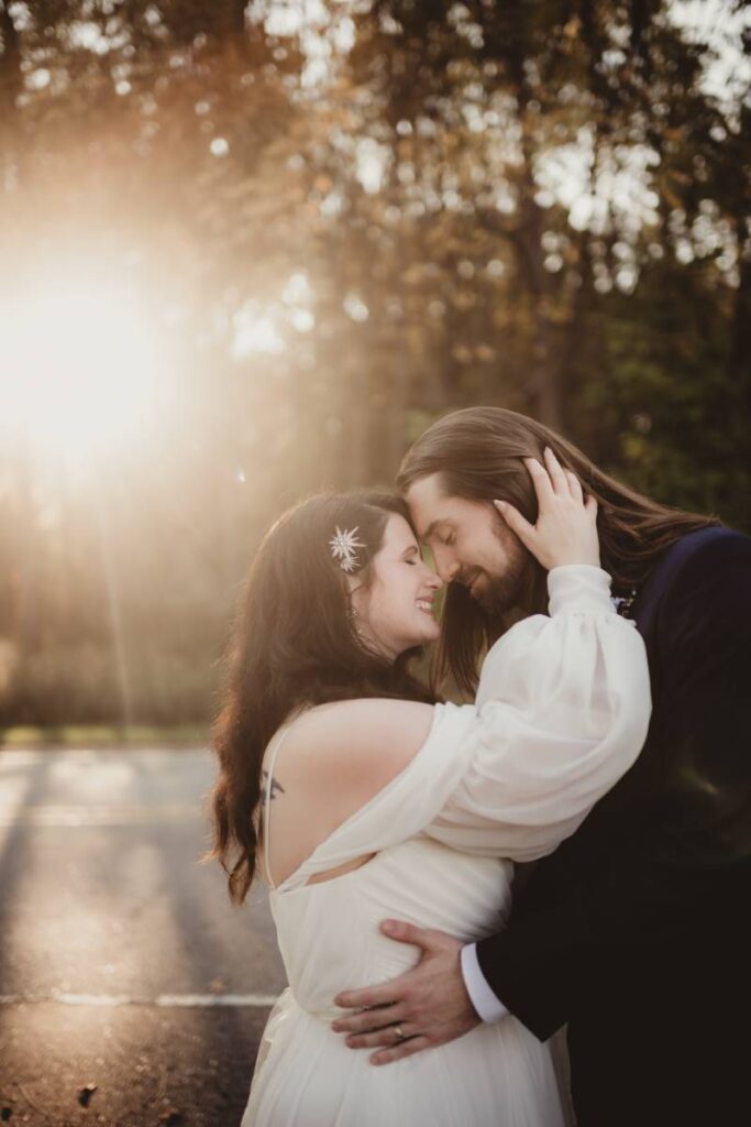 CRAFT BEER, COVER BANDS, & A MAGICAL FOREST WEDDING: BRIDGETTE & JAMES' UNIQUE LOVE STORY