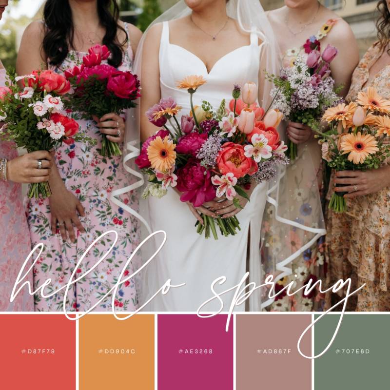 HELLO, SPRING! WEDDING PALETTES TO INSPIRE THE SEASON