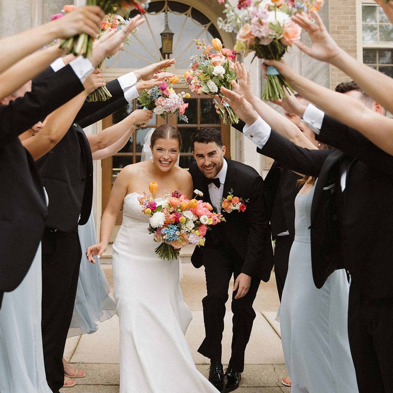 From First Match to Second Chance: Annie & Jayme's Colorful, Classic Madison Wedding