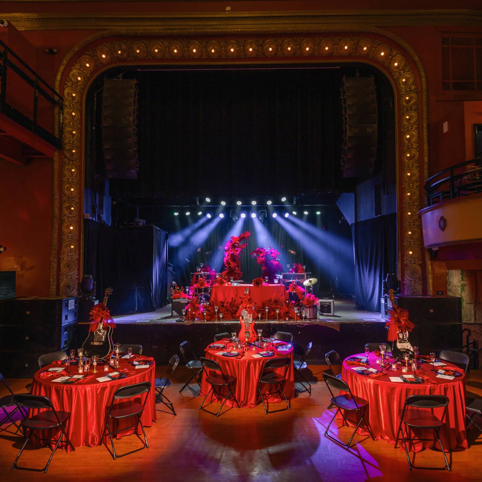 Vinyl, Velvet, & Vows: Rockstar Wedding Inspiration at the Historic Majestic Theatre